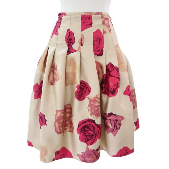 SOPHIE SITBON Floral print silk 2pc Halter dress F 38 US 6 S - Picture 6 of 10